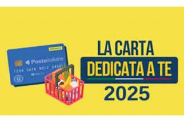 Carta dedicata a te anno 2025